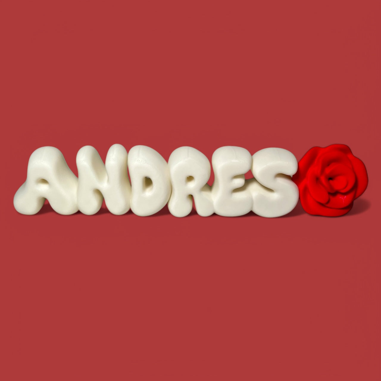 Custom Name with Rose