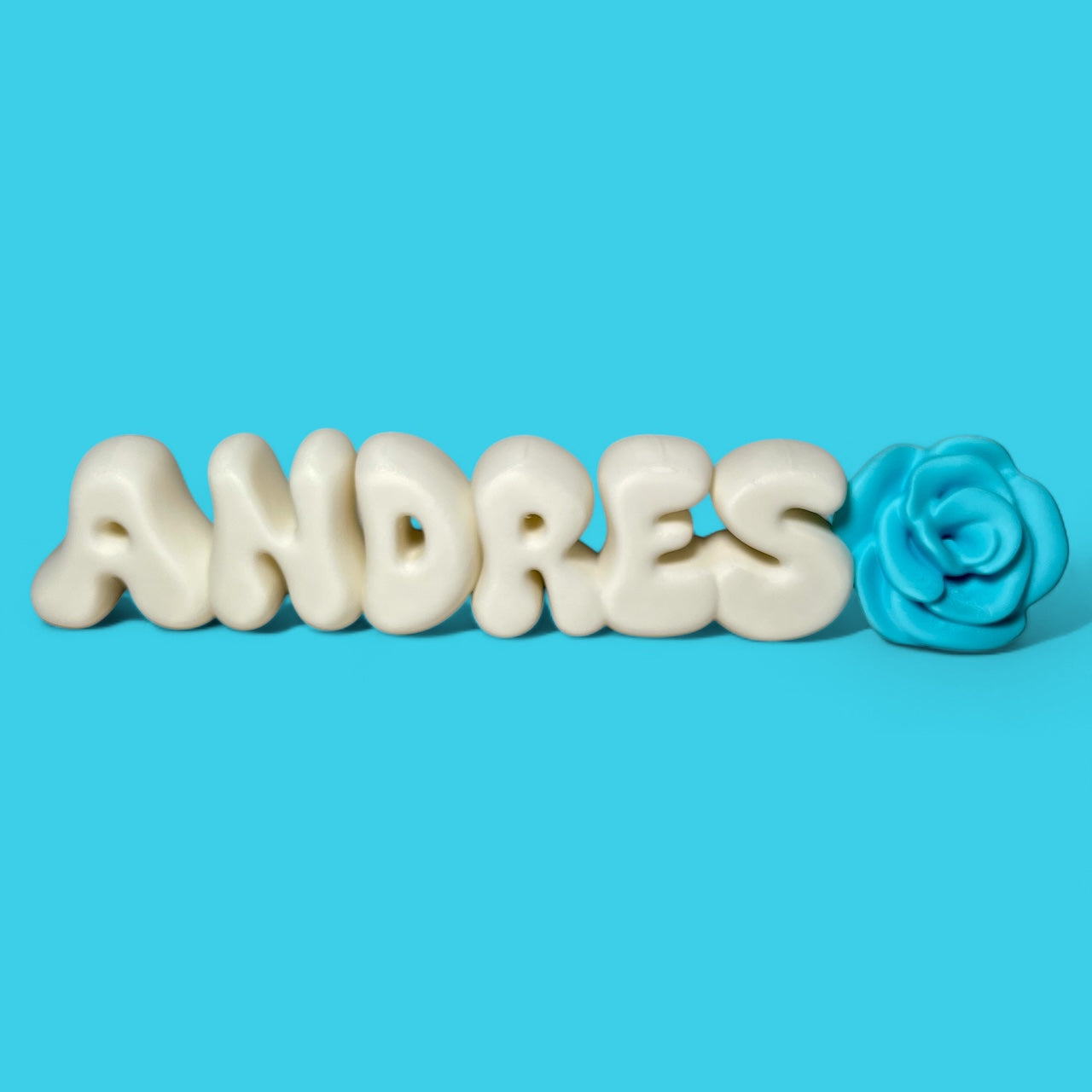 Custom Name with Rose