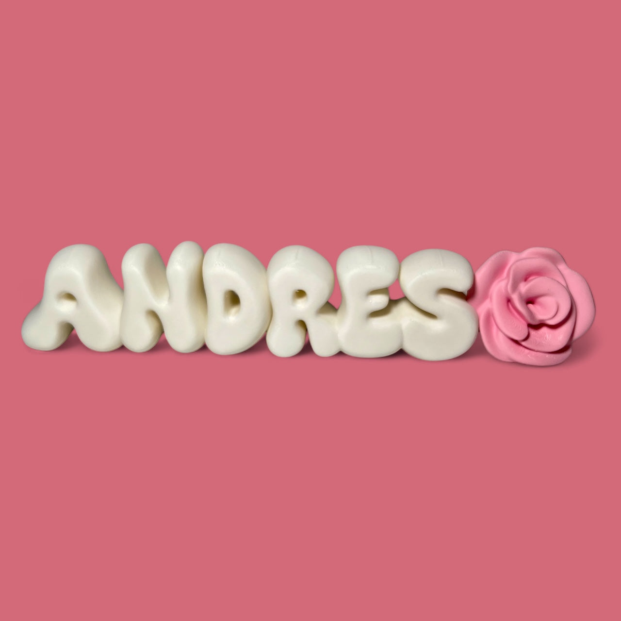 Custom Name with Rose